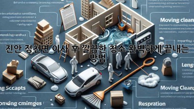 진안 정천면 이사 후 깔끔한 청소, 완벽하게 끝내는 방법! ✨
